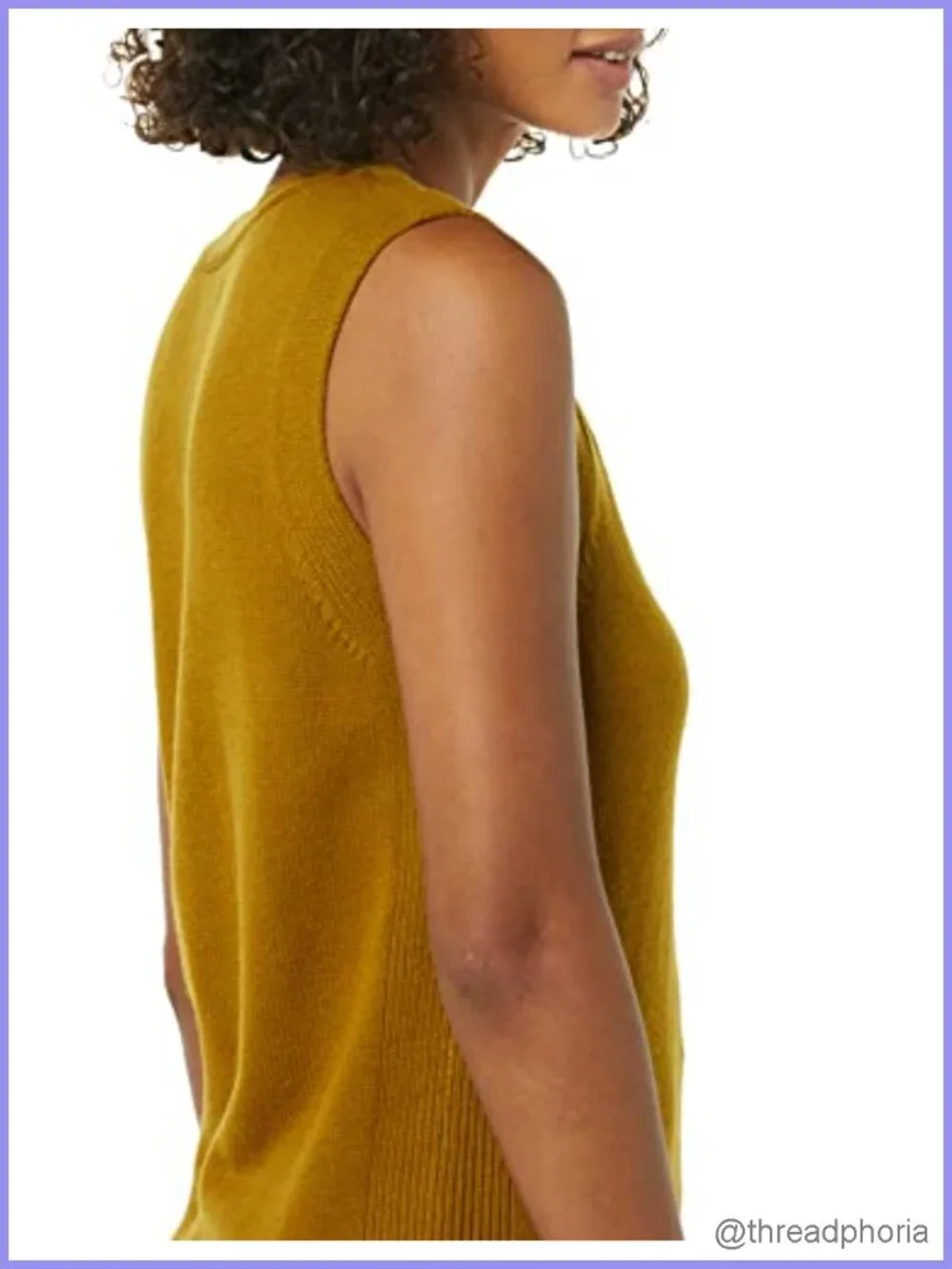 Ultra Soft Sweater Vest - Brown - Regular Fit - V-Neck - Rayon/Nylon